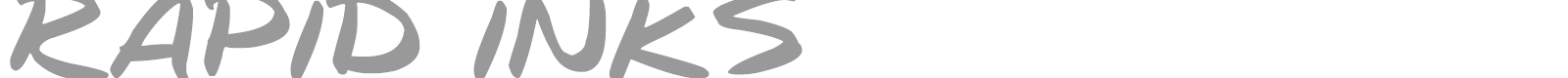Rapid Inks font preview